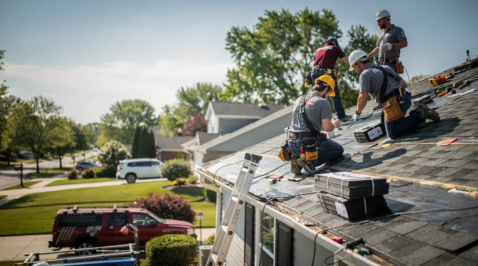 Roof Repair in Hillsboro, IL around you